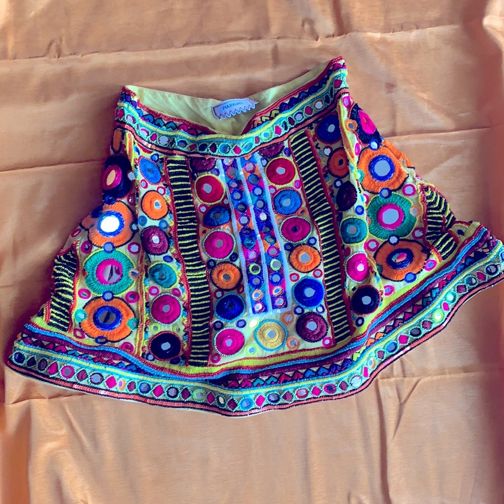 Pia Pauro boutique detailed skirt. Off runway.